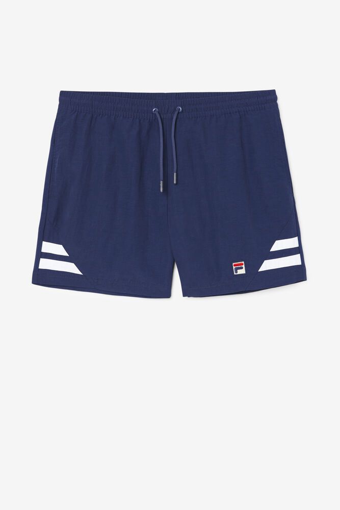 Fila Miesten Shortsit Vantage Swim Laivastonsininen - GVKS-75821